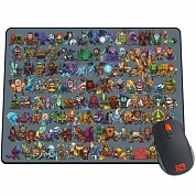 Игровой коврик Dota 2 2017 Mini Heroes Mousepad